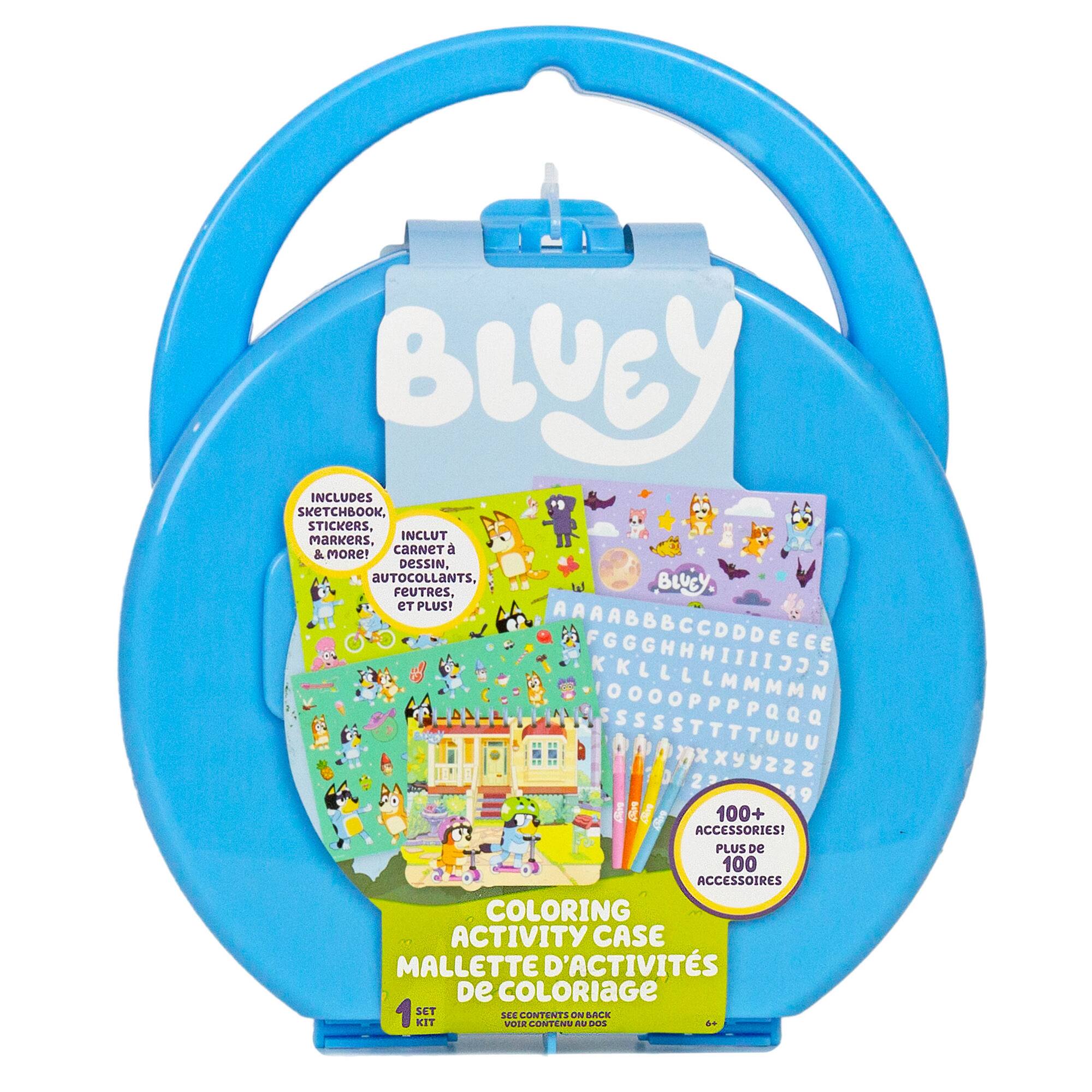 Bluey Coloring Activity Case